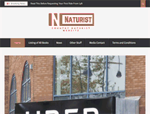 Tablet Screenshot of naturist.org.uk